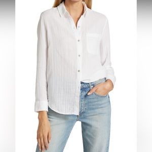 Rails Cotton Button Down Shirt
